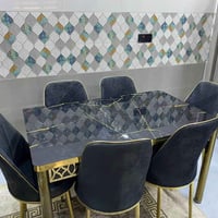طقم سفرة • ٦ كراسي • بغداد الدورة