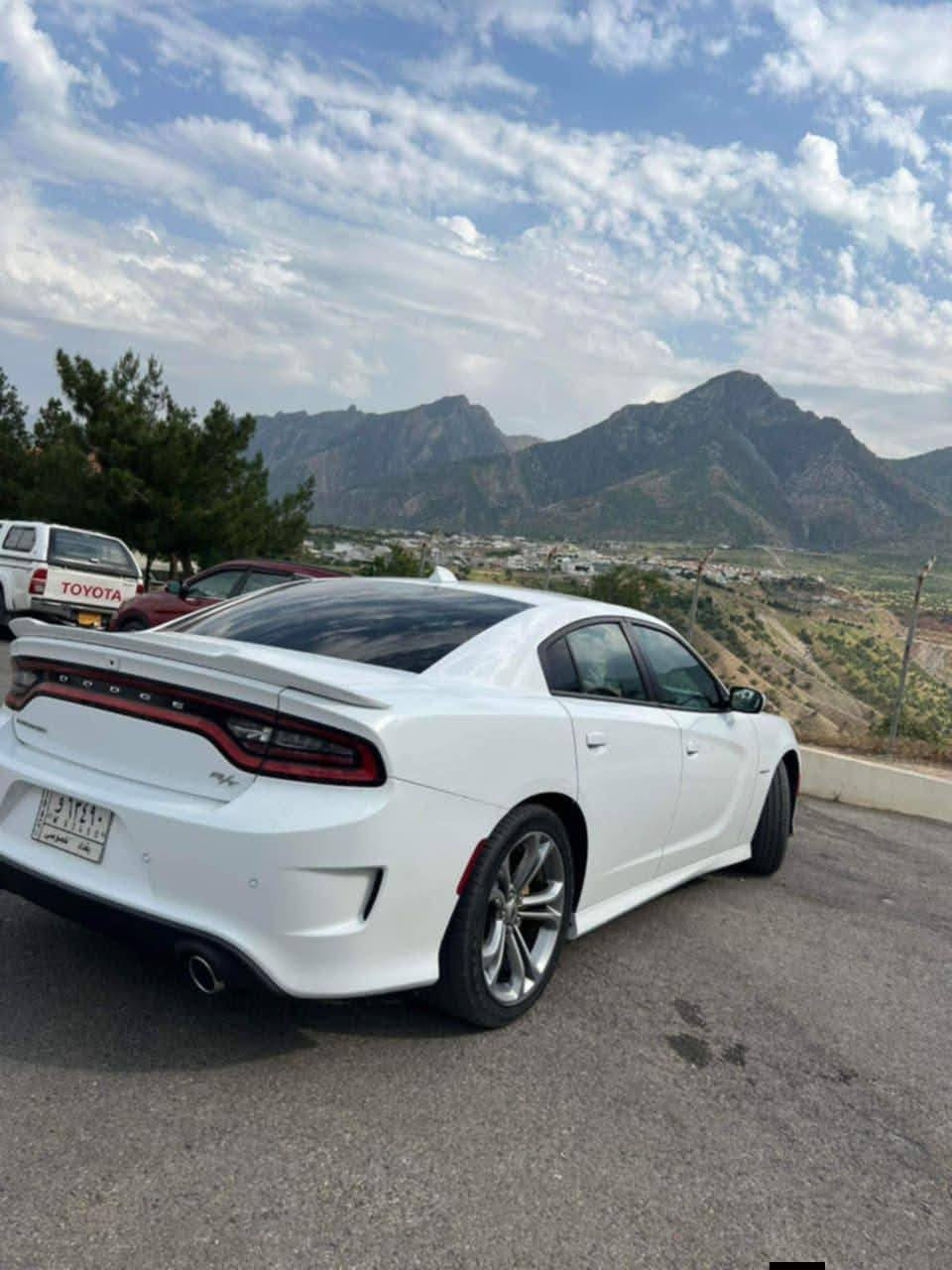 السلام عليكم 
دوج جارجر R/T سوبر تراك  وارد 
موديل 2021
8 سلندر 5700 
كير محرك كفاله
تشغيل عن بعد
شفتات ستيرن
شاشه كبيره
رقم بغداد باسمي 
حادث بس بنيد مبدل موجود الاصلي مالته يحتاجله  شوية تصليح بارد بس اني بدلته وعندي خشم الجاملغ بي ٤اصابع بدايته تصليح 
سيارة تقريره من امريكا تشتغل وتمشي 
ارباك مصلح شغل درجة اولى 
صور الحادث مرفقة بالمنشور 
اني مستورده سياره  اصل R/T بس الكمرك والضريبة مالته 70 ورقة 
ستوك ع الوكاله مابيه اي تزويد
مواصفات ال R/T العادية داخل مخمل 
حساسات 
السعر260 وبيه مجال 
السيارة بالحلة 
موبايل/ ***********
