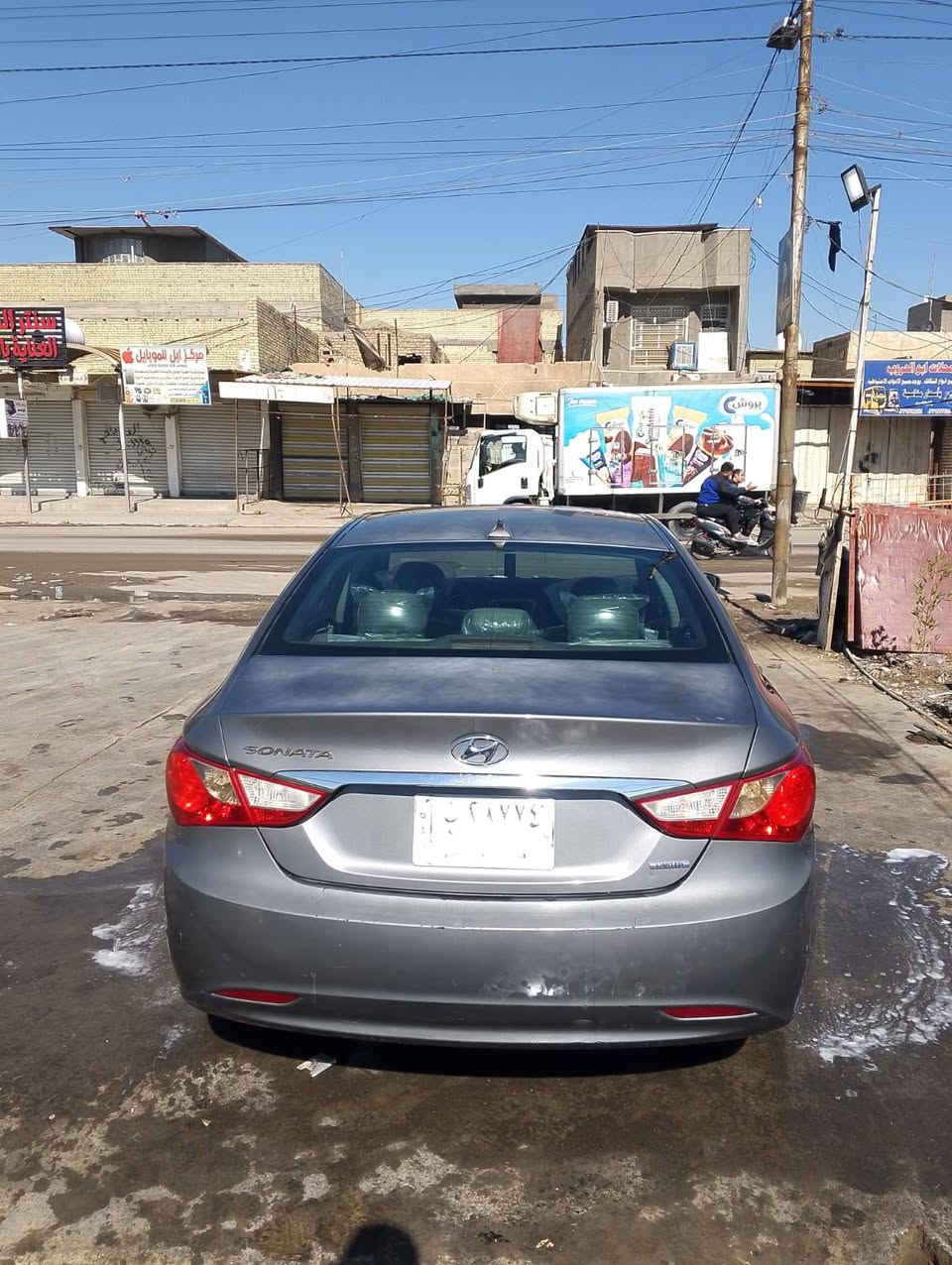 هيونداي سوناتا  (2013)
فول مواصفات💯
رقم بغداد  - تحويل مباشر بسمي 
المحرك  جي تي اي+ الكير + التبريد مكفولة 
وارد أمريكي التفاصيل داخل السونر بلمنشور 
فتحة سقف سلايد روف
بصمة تشغيل
بصمه ابواب 
اشاير بالمرايا
تدفئة كشنات
تحكم ستيرن جهتين
كشن السائق كهرباء
داخل جلد

السياره فول واحد على واحد 
التفاصيل بلسونر داخل المنشور 
تبريد فول قطعتين 
مكان السيارة -بغداد العبيدي 
التواصل على الرقم ((((***********)))) اتصال واتساب
