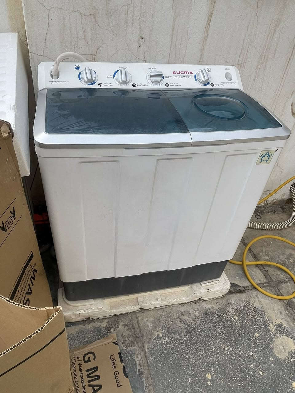 غساله استخدام كلش قليل بعدها جديده اشتريت أوتوماتيك وريد ابيعها والله السعر 125.الاتصال ‭0775 069 0221‬
