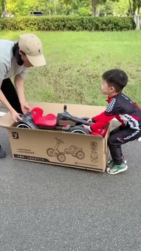 سيارة كهربائية أطفال • تحكم عن بعد • قابلة للطي