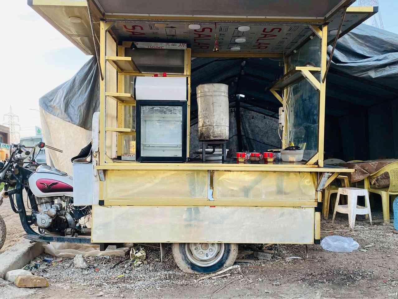 ماتۆر چایخانە  ١ساڵە دروست کراوە وەجاغی خلوزو خازیشی هەیە ٢تاکی گەورەیه هەیە بۆ عەشیا شوینی خازی بۆ دروست کراوە  کارەبای کامل مەزبووتە  شەوای ئاگری بۆدانراوە بۆ دوکەڵ 
سیعری ١٥٠٠٠ ملوینو پێنسەد هەزار
ئەگەر موشتەری نیت تەلەفون مەکە
*********** السليمانية, العراق
