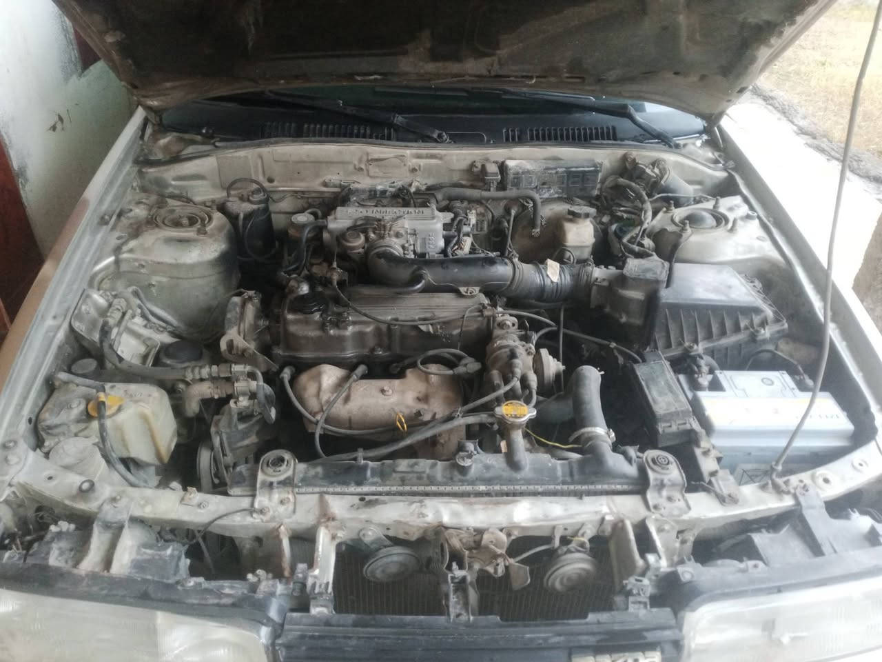 السلام عليكم
للبيع 
سياره 
نوع مازد 
حجم 626
موديل 1990
محرك شرط  8بخ
كيرشرط 
طخمه جديد 
طخمه تيار 4جديد 
كهربي كله شغل 
صبغ عام 
بيه طخ بل جملغ اليسار خلفي 
رقم جيد نكيلزي  شرط التحويل 
كبوني بانزين بيه 
#السعر 38
او بيه مجال
عنوان سياره موصل حمام العليل
***********
***********
