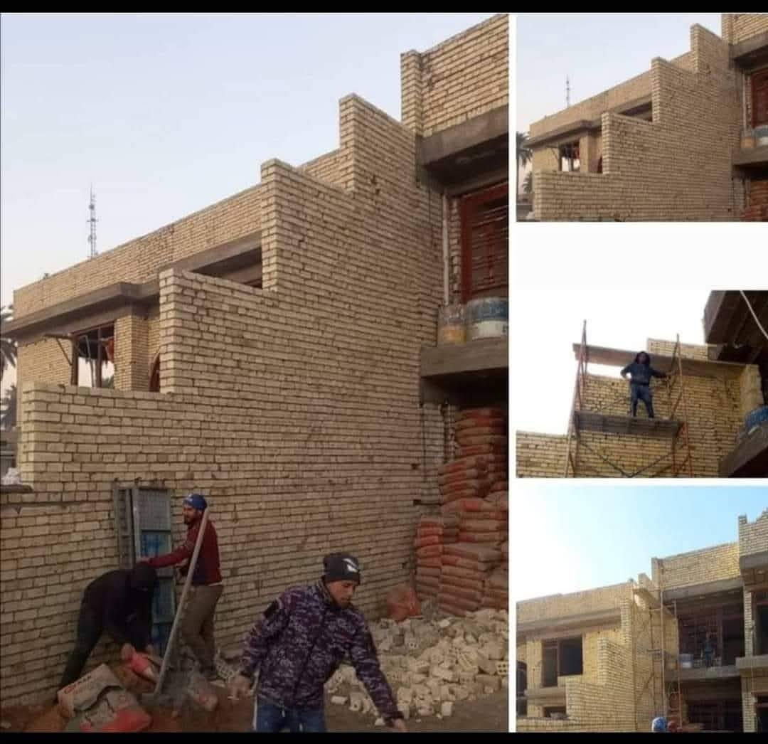 خلفه بناء شغل درجى أولى خيط شاهول كبان استلام مهندس وأسعار مناسبه كباله بليوميه كلشي اشتغل اتصل وتدلل ***********
