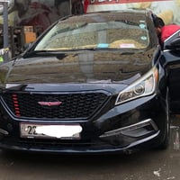 سوناتا للبيع موديل 2015 وارد امريكي ضربتها فقط الموضح بالصورة رقمها شم...