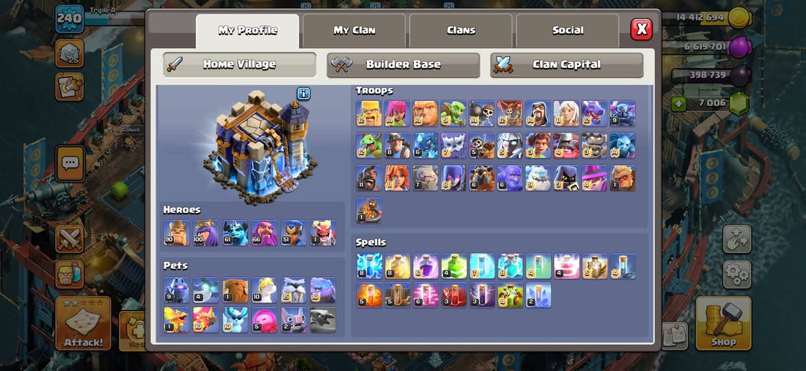 حساب كلاش اوف كلانس قرية 18 مرتبة كدامك بالصور السعر 100 الف الحساب كلش حلو و7000 جوهرة تغيير اسم براحتك حساب قديم مشحون سكنات مكاني بغداد الشعب حي البساتين اذا مو وجه لوجه لتجيني واخذ مني تدور هواي ومتلكة هيج حساب ب100


**إذا كنت صاحب هذا الإعلان وتريد حذفه لأي سبب، رجاءا أرسل رسالة إلى الدعم الفني**