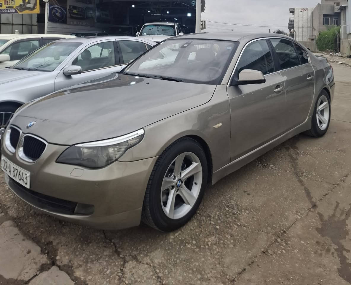 BMW e60
گير توماتيك موديل 2010
فول موسفات
مكفول من حادث و صبغ عام جمالية
محرك30
دواخل جلد
تبريد و تدفئة شغال
صدر جديد
تايرات جدد
كهربائيات علة وضع الشركة
مكان كركوك 
السعر105بي مجال
***********
