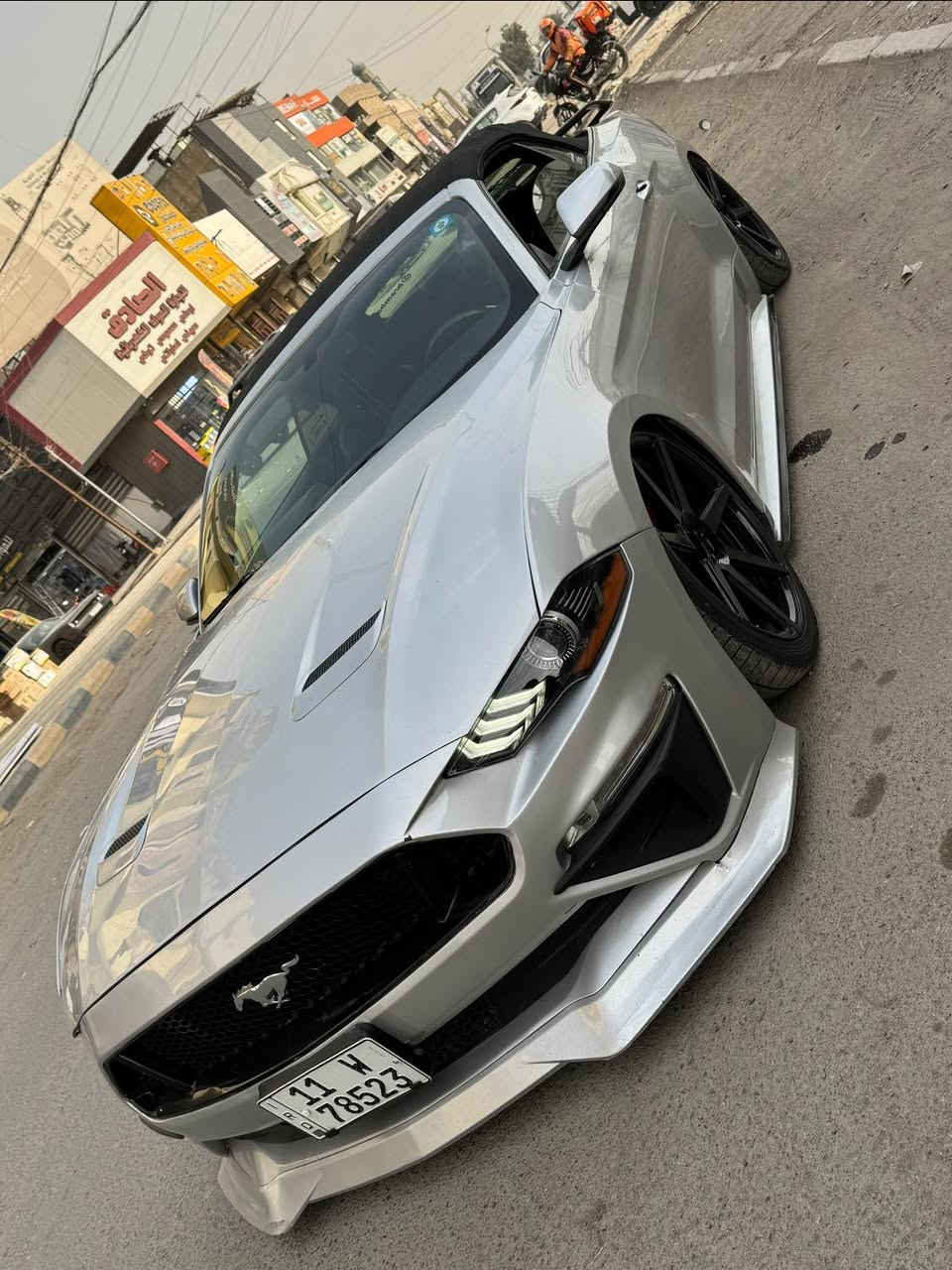 موستنك 2019 GT
10 نمر فول عدة الدجتال 

ماشيه 55 ميل 

عليها كومه غراض من جكات s2 بك لايت سموك 

دبات بورلا بوبات عل ريمونت فجوج بريمبو 6 بستم 

رقم بغداد هزة جديدة حادثه طخات أربع قطع ابيع حزام السياره بدون ايرباك 

***********

السعر 180 وبيه مجال
