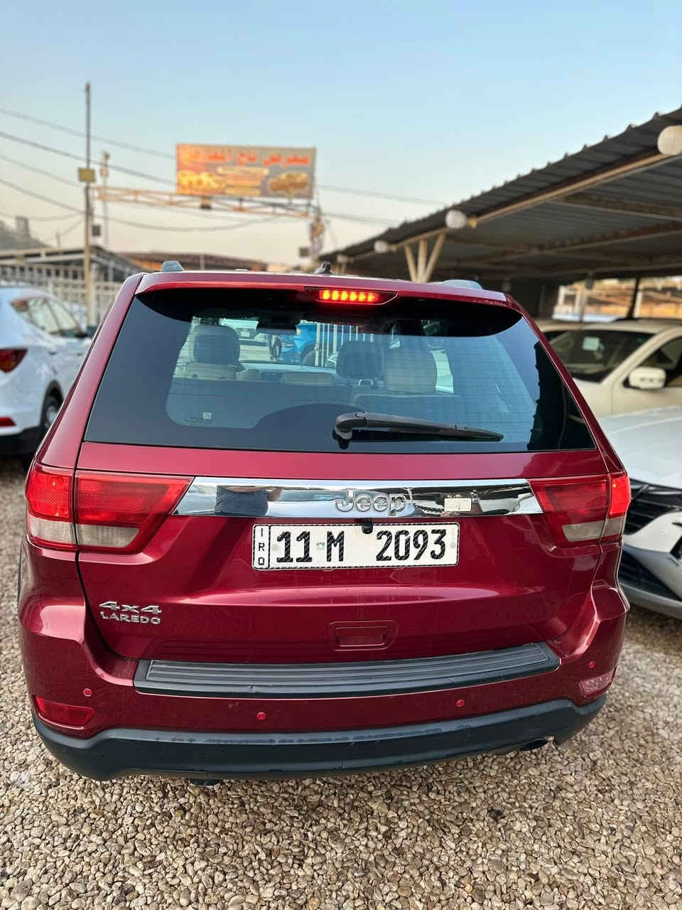 السلام عليكم للبيع جيب موديل 2013 وارد خليجي وكاله
مواصفات لاريدو 

6 سلندر 3600

السياره بيها شخط بالداير الخلفي ومرشوش ع كده يم قبق البانزين

وبيها بارد بسيط بالبنيد 

مكفوله من الفتح والتبديل 

سونارها مرفق بالمنشور شوف السونار واتصل وبيك خير وتدلل

رقم بغداد مميز بأسمي تحويل ثاني يوم

هزه وسنويه هستوني مسويهن 

مواصفاتها 

فتحه صغيره 

بصمه كشنات كهرباء 

شاشه كامره فول تحكم ستيرن 

لايت زنون عالي ناصي 

تخم تاير وحداديه وتبريد كله كفاله

السياره ماشيه 112 الف ميل حقيقي

جديده وماعايزه ربع مصرف 

كير ومكينه ممفتوح برغي بيهن 

السعر 178 وبيها مجال بسيط

مكاني بابل /القاسم
رقم الهاتف ***********
