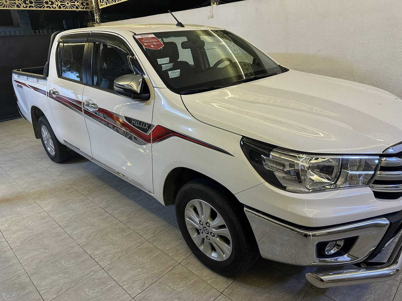 هايلوكس موديل 25اوتو ماتيك
رقم سليمانيه ماشيه 21مكان السياره كركوك ***********
