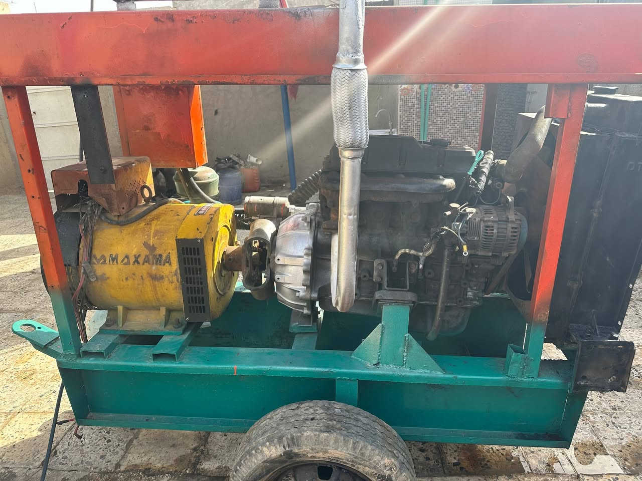 السلام عليكم
مولد كيا بنكو محرك 2701مكفول شرط شغل وضمان توليد ٣٠كي في ثري فيز نحاس ١٠٠٪  نظيفة شغاله 
الاستفسار والاتصال 
***********
***********
