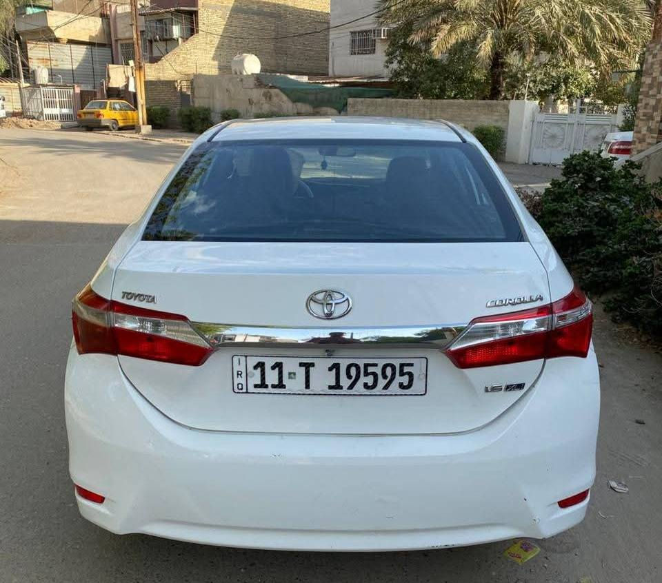 السلام عليكم 
كورلا ٢٠١٥ خليجي مكفوله  
من الصبغ البارد الشخط
 ع وضع الشركه😍

 ماشيه ٩٨ الف✅
محرك ١٦٠٠✅

تحويل مباشر والرقم مميز 🟩
العنوان بغداد 

السعر :: اطلبه بالتعليقات يصلك خاص 📩

رقم صاحب السياره
 ***********
