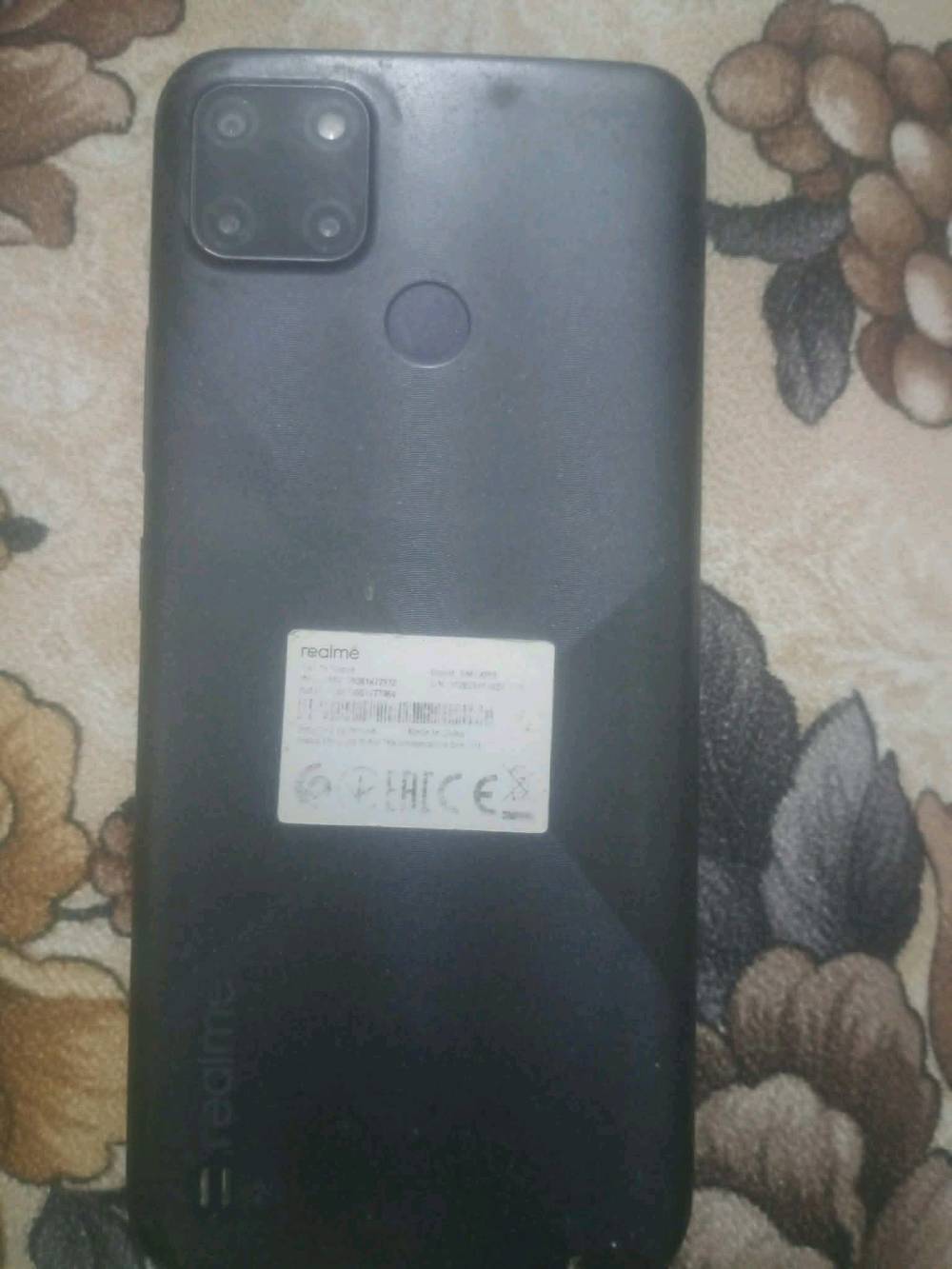 جهازrealme C21-Yالذكرة 64 مفطوره الشاشه 