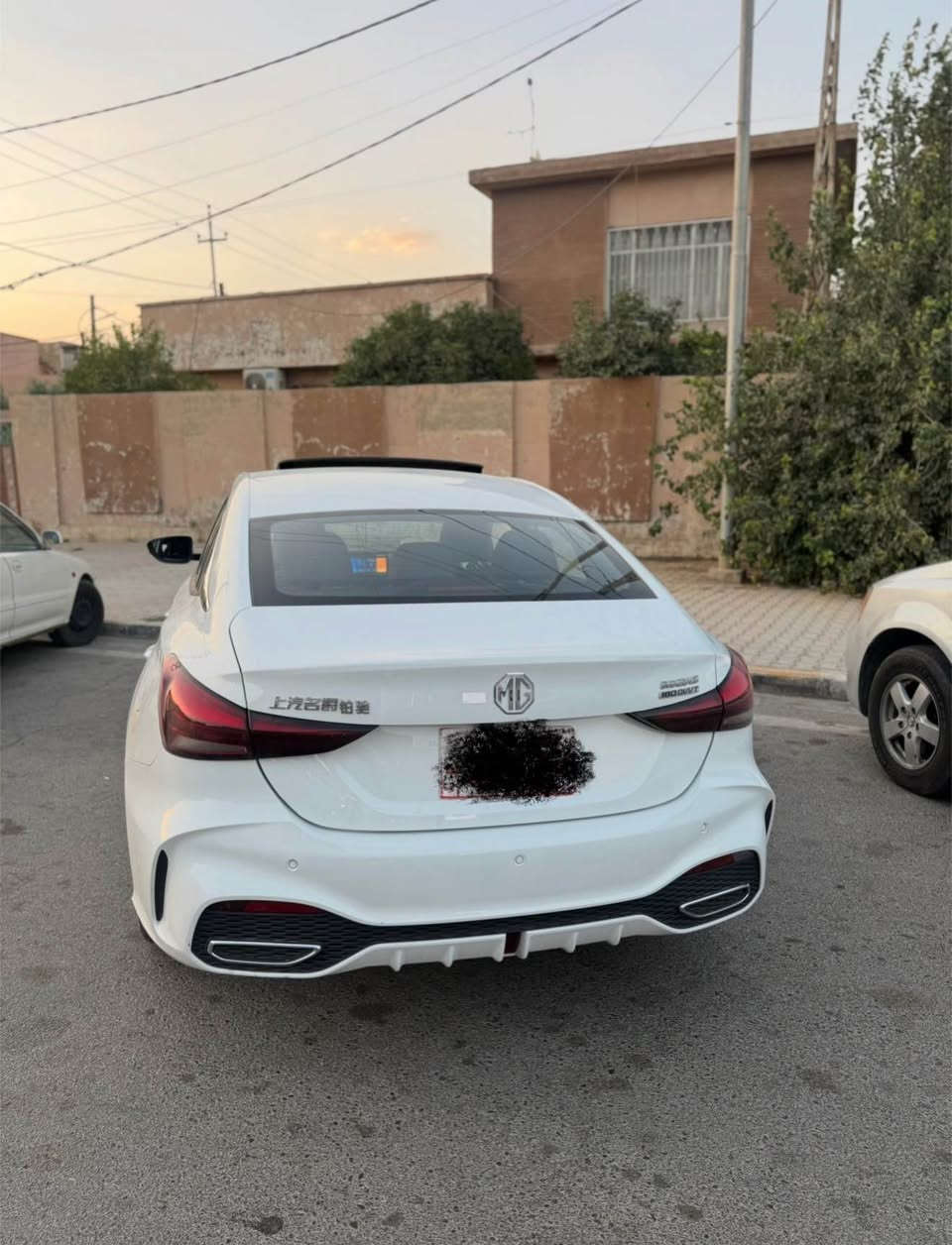 سلام عليكم … mg gt للبيع او المراوس بسيارة حديثة حسب القناعة

موديل 2025 فول مواصفات
بدون توربو تنفس طبيعي

سيارة كلين بدون صبغ وبدون تعديل 

مرقم اربيل ب اسمي

سعر السيارة 126 وبي مجال قليل 

مكان السيارة كركوك

واتساب *********** كركوك, العراق
