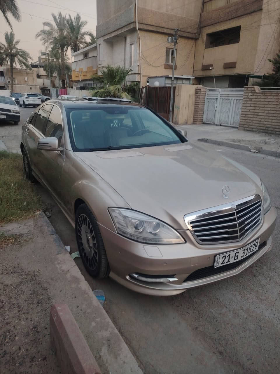 مارسدس 350S٢٠٠٦ محدثه ١٣ بالكامل السياره جاهزه من كلشي رقم سليمانيه الجديد فول مواصفات سعر 160$ وقابل للتفاوض ***********
