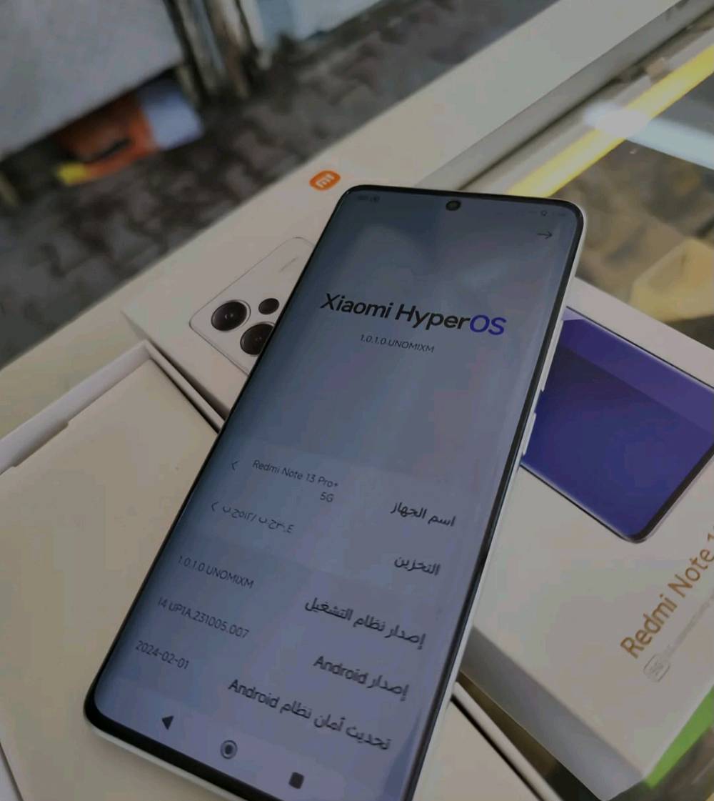عندي جهاز Redmi Note 13 Pro+ 5G جديد وغير مستخدم بنظام Xiaomi HyperOS. الجهاز يستند على تقنيات متطورة ويوفر أداء سريع وقوي.
ذاكرة 100/100
إذا كنت مهتم، تواصل معي للاستفسار عن التفاصيل.