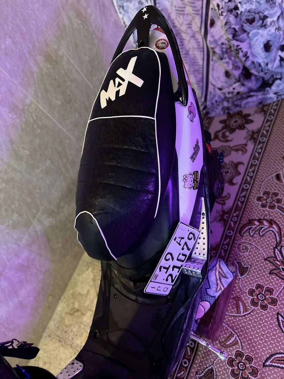 ماكس عدله بيه هواي تزويد 🤍دراجه حلوه اي نقص مابيه 🤍جديده حلوه 🤍
بوشه 55شلعه ومعدل حلوه 🤍
فلنجه رياضي WF🤍

فج رياضي BALSAL🤍
ستاند صفح TOOBO🤍
كلج خلفي WF🤍
كلج امامي WF🤍
قايش جلاتين🤍
تاير خلفي جلاتين🤍
صالنصه FM🤍
سبايدر كاربون 🤍
يدات سمائي 🤍
راصطه رقم شاصي K.S🤍
قبق انيار JISO🤍
قبق فلاوين RGS🤍
بكلايت 4ولفات LEDاصلي 🤍
قبضات JRP 🤍
بعد بيه شغلات هواي 
مكاني كربلاء حي الحسين اسف علا اطاله 
سعر775بيه مجال لشراي بي خير ويدلل 
***********
