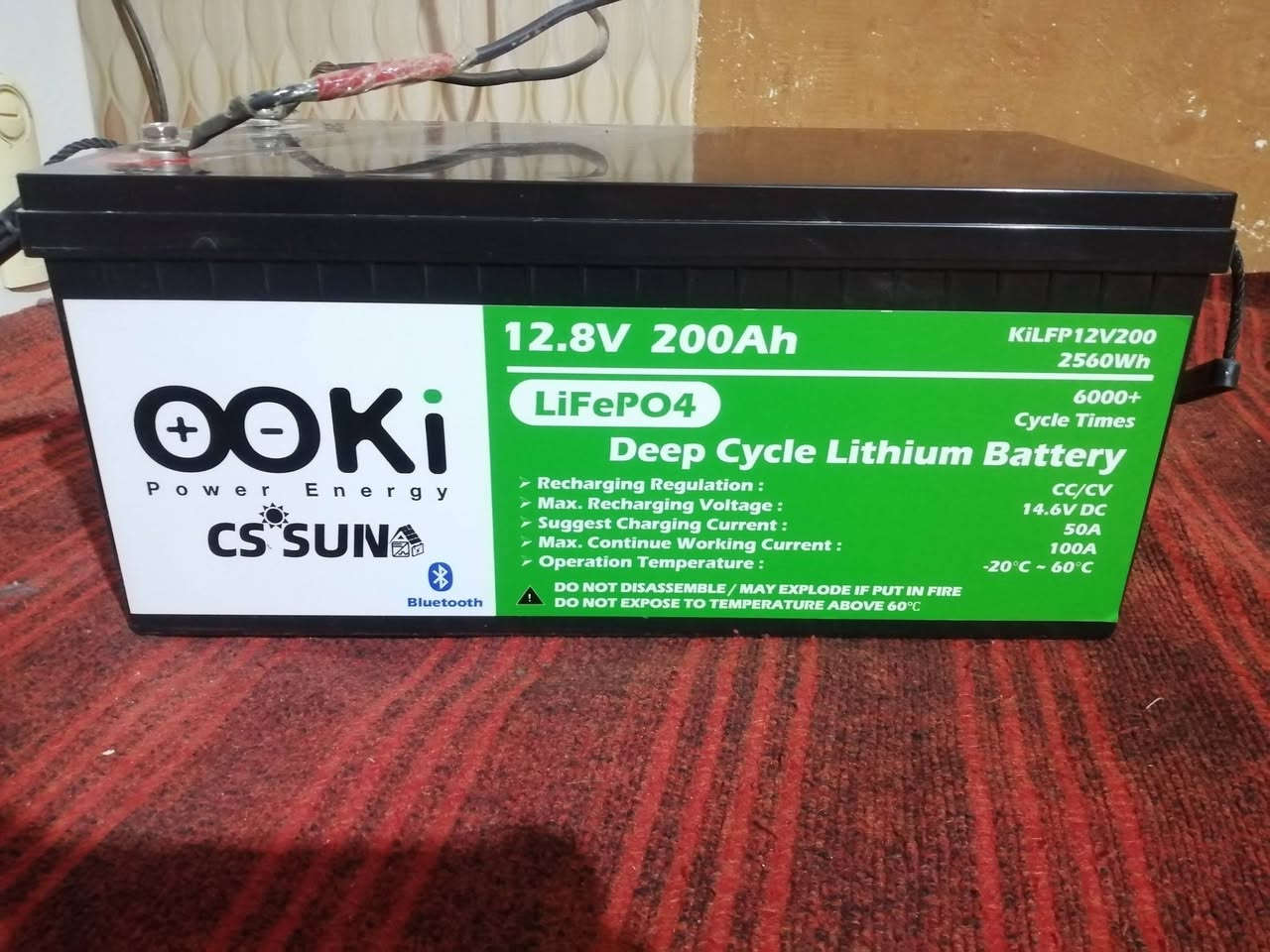 السلام عليكم بطارية وانفيرتر عاكس طاقة شمسيه بدون الواح نظيفات بيهن ظمان بعدهن بظمان الشركة حجم البطارية 2او نص كيلو 200امبير والنفيرتر حجم 2 كيلو 5 امبير مكاني نجف ناحية الحرية اتصل ع الرقم ***********
