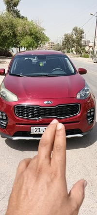 سبورتج 17 حادثهه تخريب صبغ مواصفات عاديه سياره جاهزه لاخر حبايه تبريد ...