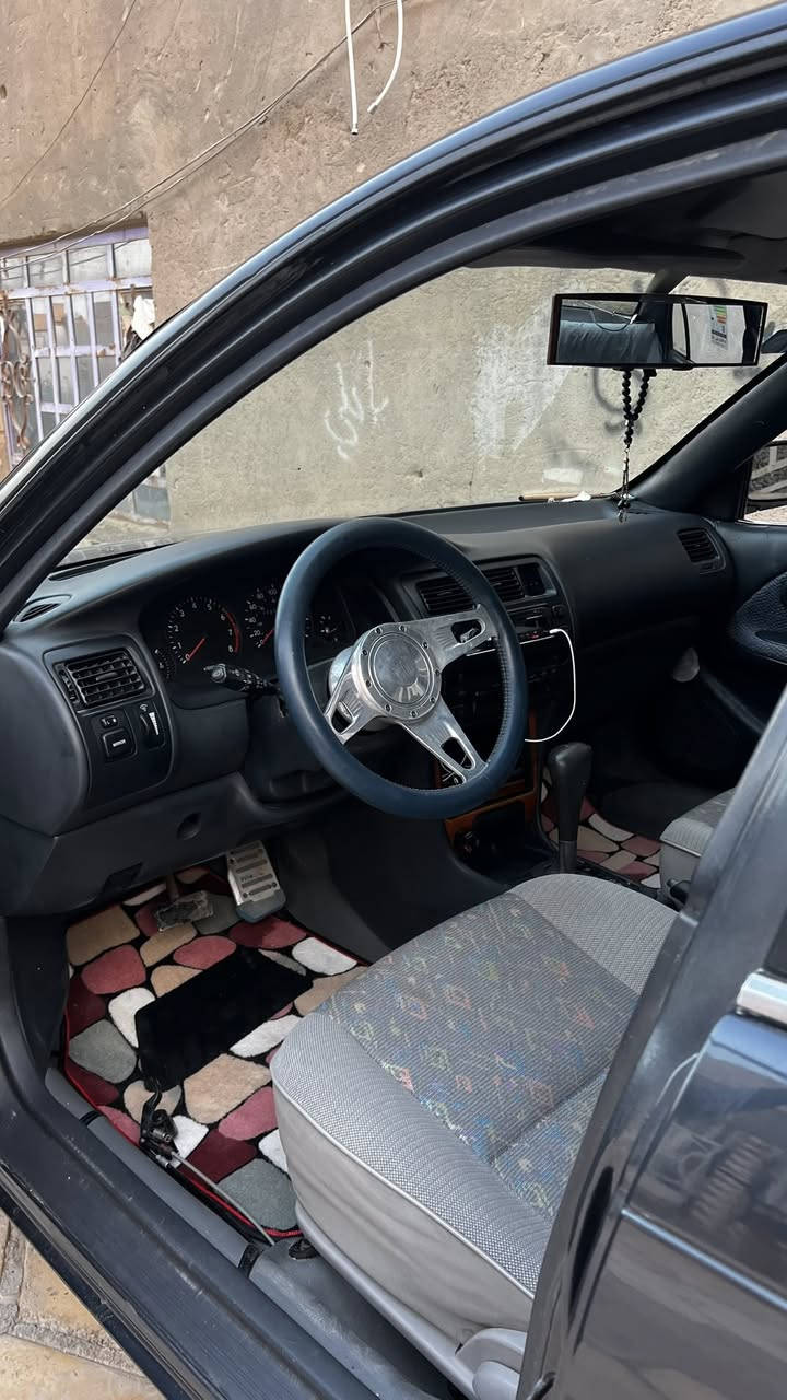 سلام عليكم  سيارة كورلا 94 للبيع السًيارة كفاله عامه من الضربه ومن كلشي وأصوليات وكير ومحرك السيارة مفوله للأخير رقم بصرة دولي سيارة باسمي سنويه ل30 
مصبوغه عام السياره اثر جراد بدون ضربه بدون معجون السياره شوفة العين تخبل مال جناي وبالعافيه على الي ياخذها 
سعرها 70 وبي مجال قليل 
***********
