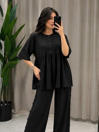 ✨ سوت المحرم وصل ✨

راحة، ستر، وأناقة بقطعة وحدة 🖤

إذا تدورين لبسة مرتبة للمحرم وتخفي منطقة البطن والخواصر، فهذا السوت خيار مثالي إلك 🌿

✔️ قصة واسعة ومريحة
✔️ خامة ناعمة وانسيابية
✔️ ستايل راقي يناسب الزيارات والمشاوير
✔️ يلبس بأريحية ويعطي شكل أنيق ومحتشم
✔️ مناسب لمختلف الأوزان

🖤 قطعة عملية للمحرم، تلبسينها وتطلعين وأنتِ مرتاحة وواثقة من إطلالتج ✨

توصيل بغداد ومحافظات 5 الاف 🌸 
داخل سبع البور الف دينار 

#اكسبلورر #محرم #سوت #tranding #viralreels


**إذا كنت صاحب هذا الإعلان وتريد حذفه لأي سبب، رجاءا أرسل رسالة إلى الدعم الفني**
