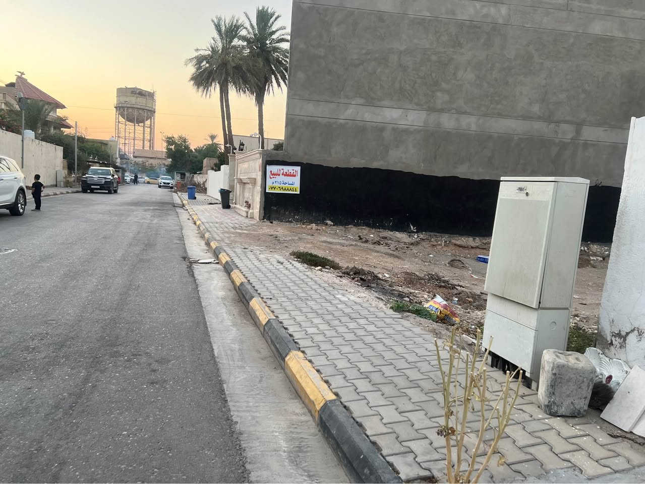 📢 أرض للبيع
كوت / العباسية / خلف مصرف العقاري / شارع كباب عادل الجصاني  
 المساحة : [315 متر مربع]

📞 للاستفسار والتواصل:
 رقم الهاتف: [***********]
 رقم الهاتف: [***********] دهل اوران, واسط
