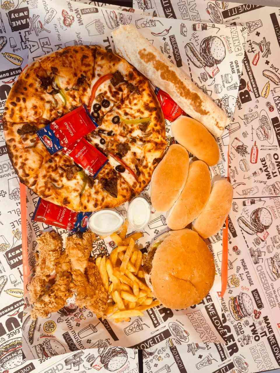 مــتـواجـديـن لأستقبال طلباتكم 
الــى الساعــة2ليلاً 🍔🍕🍗

♦️الــتــوصــيـل مَـــجــانــي داخــل قَـضـاء الــدغـارة🛵
🔷قَــضــاء ســـومـــر الـــف ديـــنـار🛵

📌 قَــضـاء الــدغـارة_ الــصَــوب الصَــغــيـر
            مــقــابــل فـــلــكـة ســـومــر

🔷لـلـطَـلـب مــراســلــة الــبــيـج 📱
              أو الــواتـــســاب📱
    عــلــى الــــرقــم الــتــالـــي:-📞
            ***********☎️
