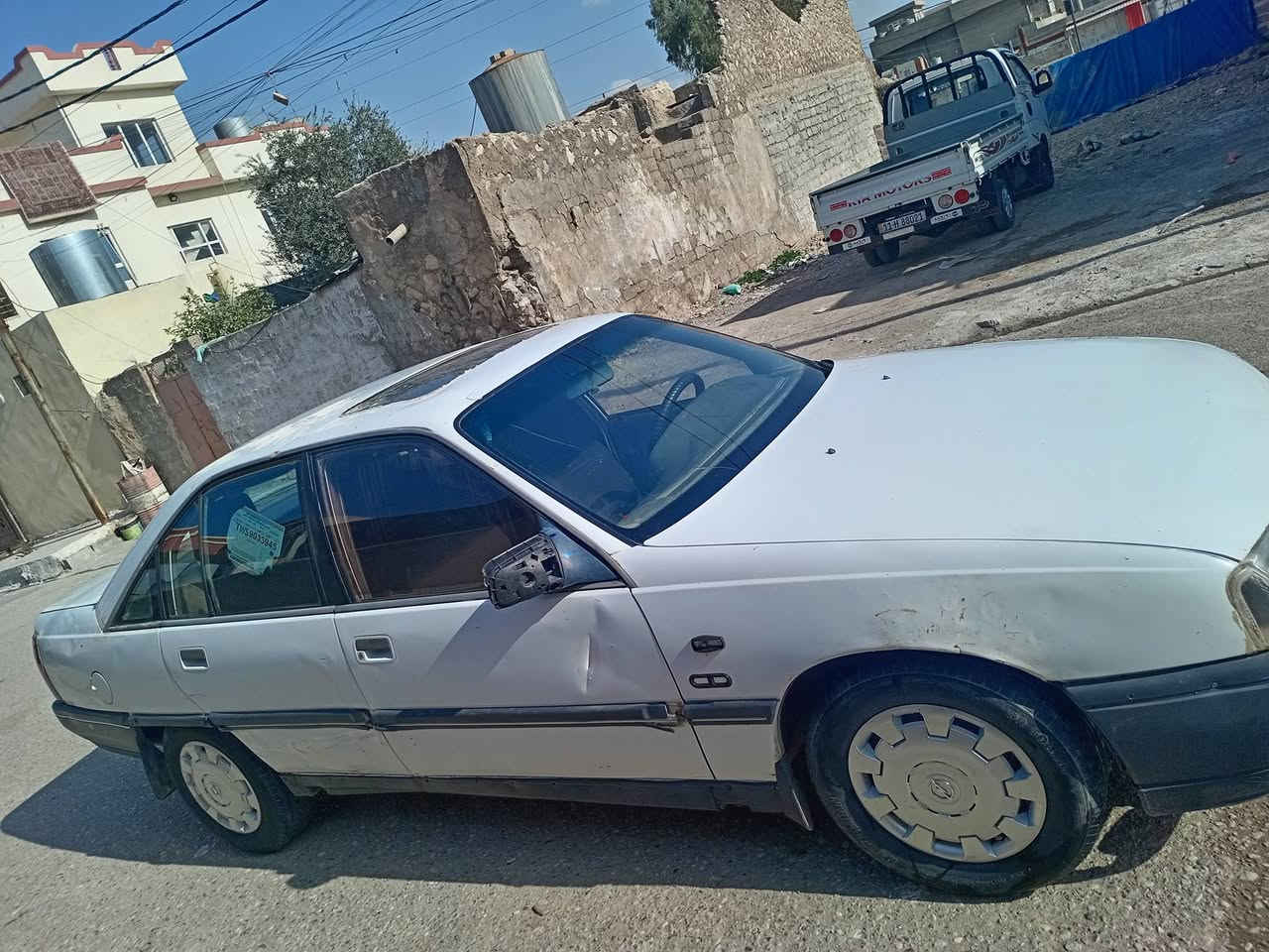 السلام عليكم أوميگا حجم 20 كير محرك فول صدر امامي جديد والخلفي نص عمر للبيع أو مراوس بفكترا أو سيفيا سعر 23 مكاني تكريت وحالياً بكركوك بعد باجر ارجع. 
***********
***********
