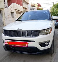 جێب کۆمپاس 2021 بلاک تۆپ دەبڵ ئەکسل 80 هەزار  کم ڕۆشتووە سپی بەفری ڕاد...