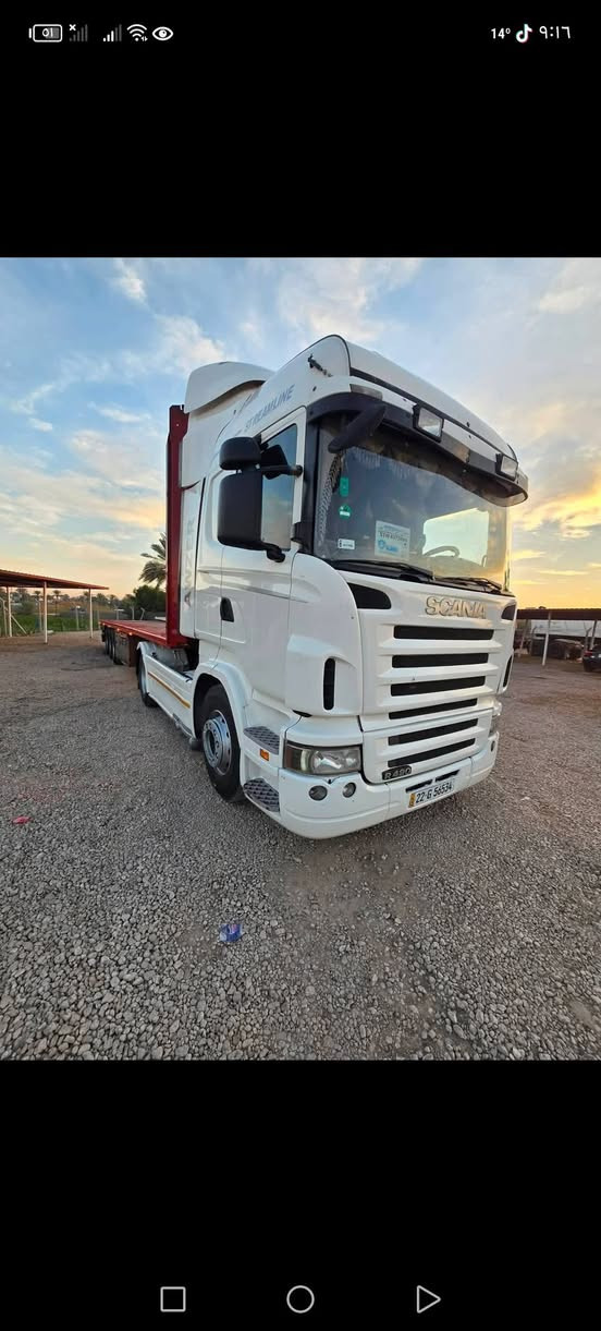 سكانيه للبيع ***********
*********** رأس وعربانه موديل 2007 عربانه دزك
مكفوله شاصي قماره محرك تخم تاير كير ٣ب٣ رتايدر
سنويه ل ٢٨ تحويل محرك نجكسن حجم 24 لحله جبله
