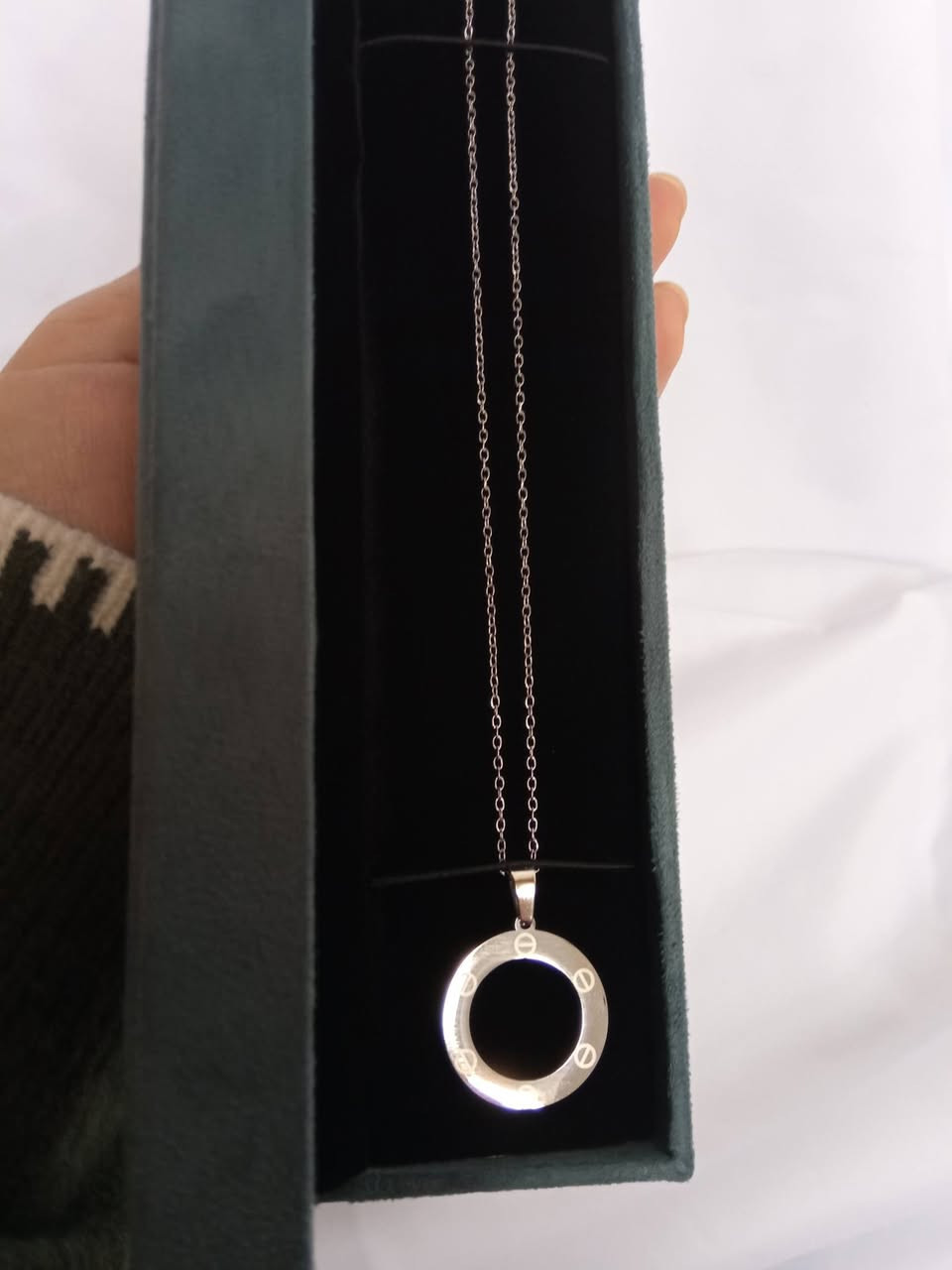 قلادة كارتير عنوان الفخامة 💎💎
ستانلس ستيل ✨
نتعامل بالكوالتي العالي فقط وبسعر ❤‍🔥❤‍🔥❤‍🔥❤‍🔥
استغلو العروض ...الكمية محدودة 💫😍

متوفر توصيل لكل محافظات العراق
توصيل داخل قضاء القاسم 1000


**إذا كنت صاحب هذا الإعلان وتريد حذفه لأي سبب، رجاءا أرسل رسالة إلى الدعم الفني**