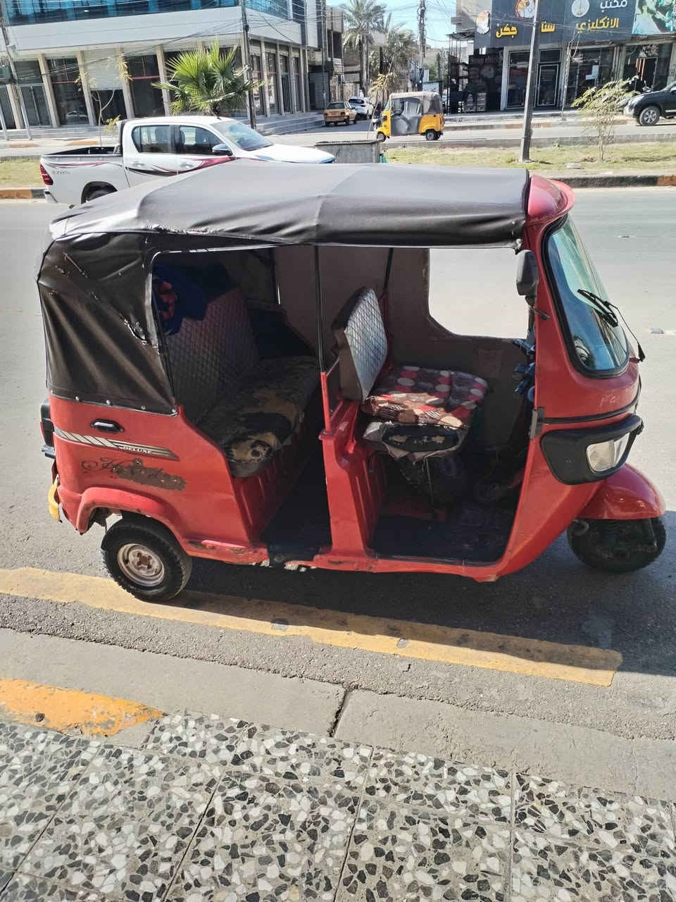 السلام عليكم ورحمة الله وبركاته تي في اس موديل 18 أوراق عوزها صليب وجبنه اكسل مكينه لابخير ولا تنقيص السعر 2700وبيها مجال حك الجيه  *********** مكانها بغداد سبع قصور
