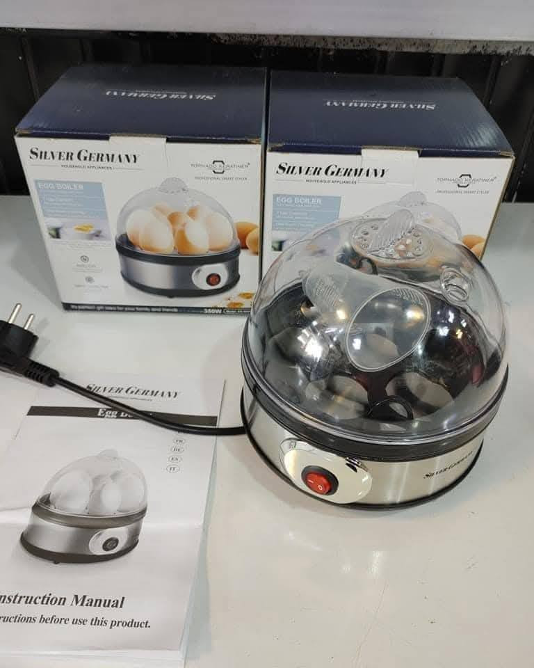 ‏سلاقة بيض كهربائية من  #الالمانية
‏• 7 بيضات دفعة واحدة
‏• 3 درجات للغليان: عالية متوسطة خفيفة ( تتحكمون بيه عن طريق كمية الماء يجي وياها مقياس)
‏• إطفاء تلقائي عند الانتهاء
‏• هيكل ستانلس ستيل ولوحة تدفئة
‏• ضوء مؤشر الطاقة
‏• تشغيل بلمسة واحدة
‏• طاقة : 350 واط
‏السعر فقط 17 الف و بالعافيه
‏#الملك_للبضاعة_الأوربية
‏#بضاعه_اكتروني
‏#بضاعه_منزلي 
‏#حجز_مراسلة_خاص_الصفحة
‏#ادخل_على_صفحه_ناشر_كلشي 
‏#الجميع
‏#الأصدقاء
‏#اشارة
‏#متابعين
‏***********📲
‏#يوجد_توصيل_جميع_المحافضات_العراقية🇮🇶
