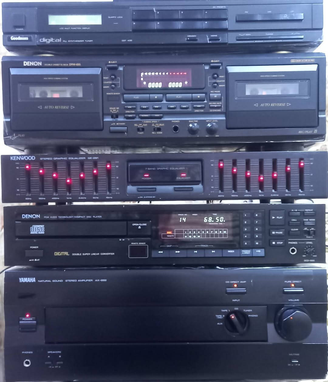 سستم صوت بدون سماعات ٥ طبقات تجميع ماركات عالميه حجم لارج كهرباء ٢٢٠.للأستخدام الشخصي.موجود فديو تشغيل.الكل يعمل بصوره ممتازه..للأستفسار علق وأجاوبك..


**إذا كنت صاحب هذا الإعلان وتريد حذفه لأي سبب، رجاءا أرسل رسالة إلى الدعم الفني**