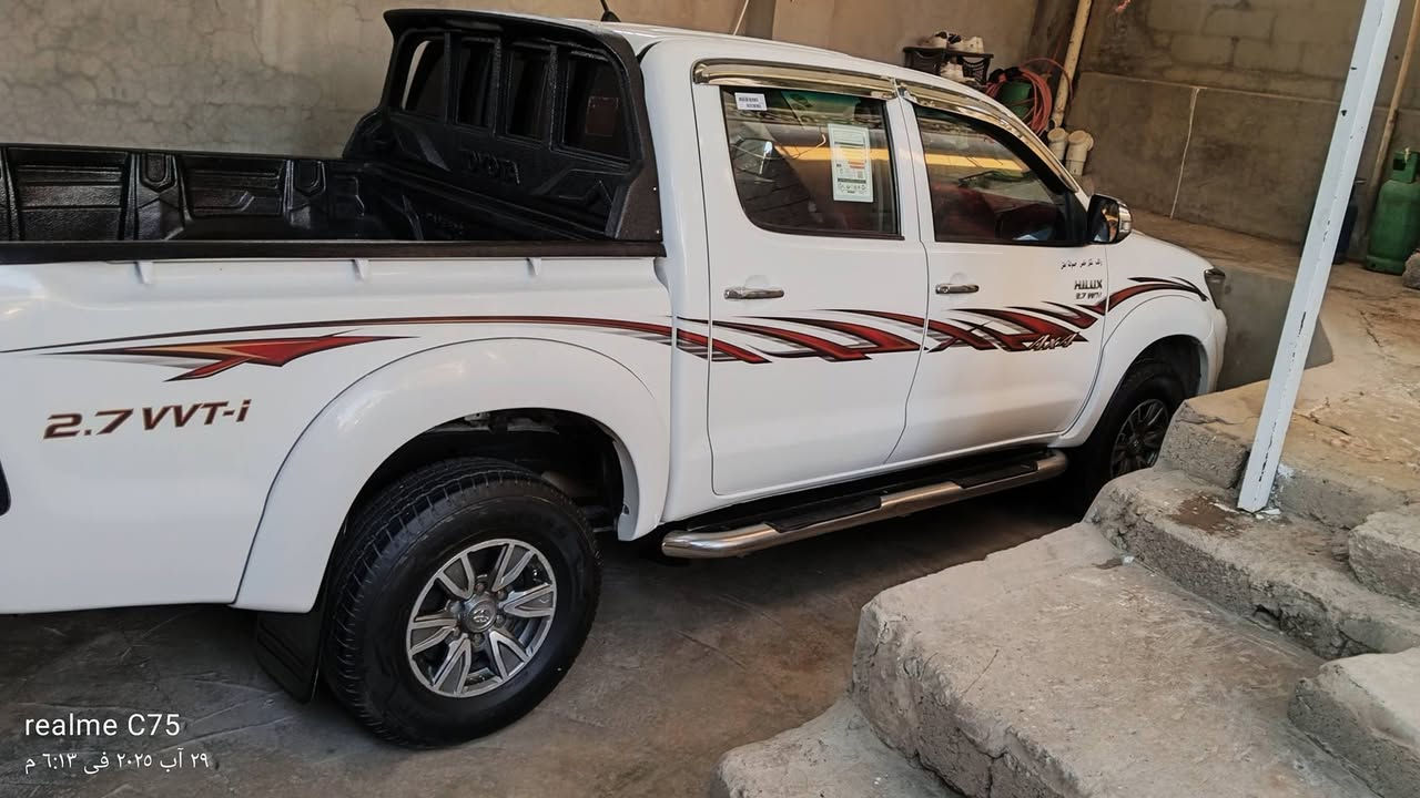 سلام عليكم
للبيع تيوتا هايلوكس دبل اكسل سيد نهرو 2014 و مكينة ما مفتوح گير اكسل شاصي كلو بشرط بدون صرف ونفخ للاستفسار *********** او مراسلة الفصحة
