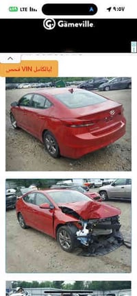 النترا 2018 وارد امريكي  حادثها بنيد مبدل فقط بدون دواخل لغود شواصي ال...