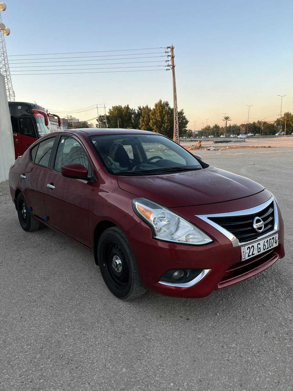 سلام عليكم للبيع او مراوس
� نيسان فيرسا موديل 2019
✅ لون ماروني مميز
✅ رقم أربيل – وكالة تحويل
✅ وارد أمريكي بدون أي ضرر
✅ ممشى 106 ألف ميل
✅ السيارة قبل يومين مسويتها كاملة
✅ حدادية جديده قبل يومين مسويه صدر كامل كامل 
✅ بيها تبديل جاملغ جه السايق داخل العراق فقط 
✅صبغ قليل في دعاميه الاماميه وخلفيه
✅ سياره  sv
✅ تحكم جهتين مع مثبت سرعة 
✅ شاشه تحكم 
✅ تايرات حاله 80‎%‎ 
✅ سيارة نضيفه جدا ستخدام شخصي
 

سعر 113 بيه مجال مكان نجف 

 *********** متواجد وتساب فقط
