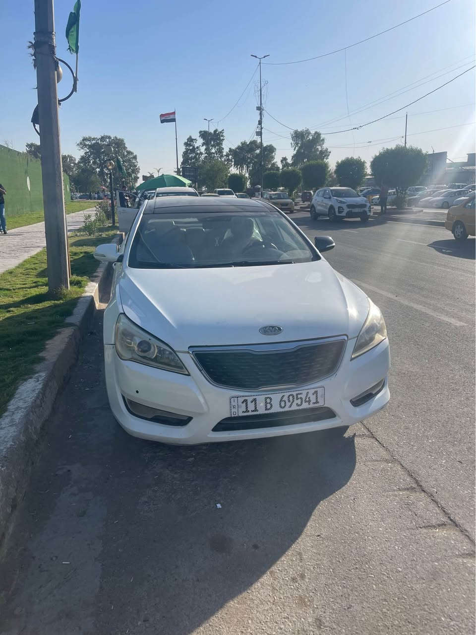 كيا گادنزة اعلى فئة فول مواصفات للاخير بصمة بانوراما كامرتين رادار خلفي كروس كشنات كهرباء مري شفط تبريد قطعتين ثلج بسمي رقم انگليزي رقم بغداد مكاني بغداد العبيدي السيارة صبغ عام سعر 78 بيها مجال رقمي *********** بغداد, العراق

