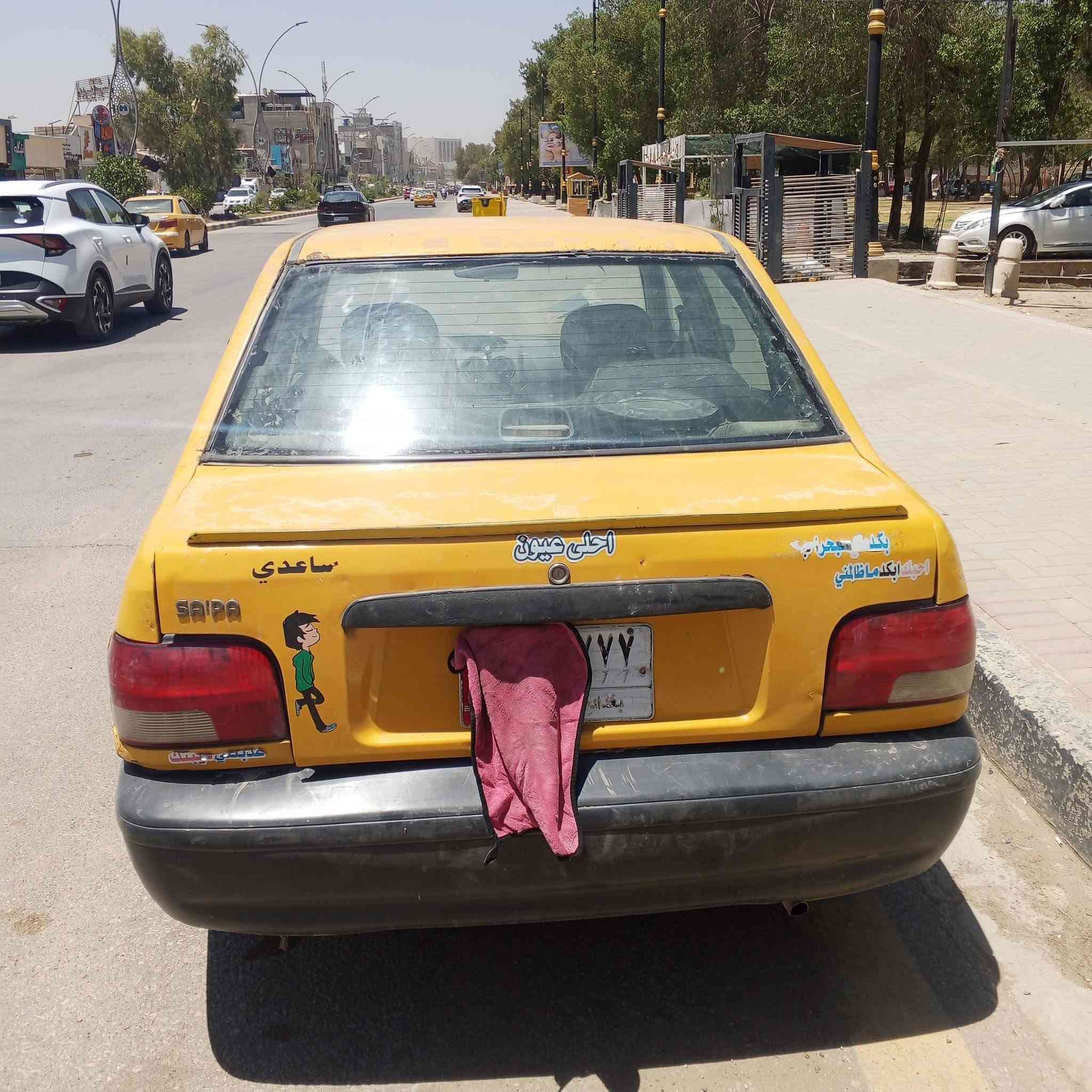 سلام عليكم سايبه موديل 12سنويته بعد 4اشهرر وتنفذ سياره محرك جديد صارله 4اشهر من شديته بس اسم دخان رقم الماني سياره شرط التحويل 15وبيه مجال المكان بابل حله ***********
