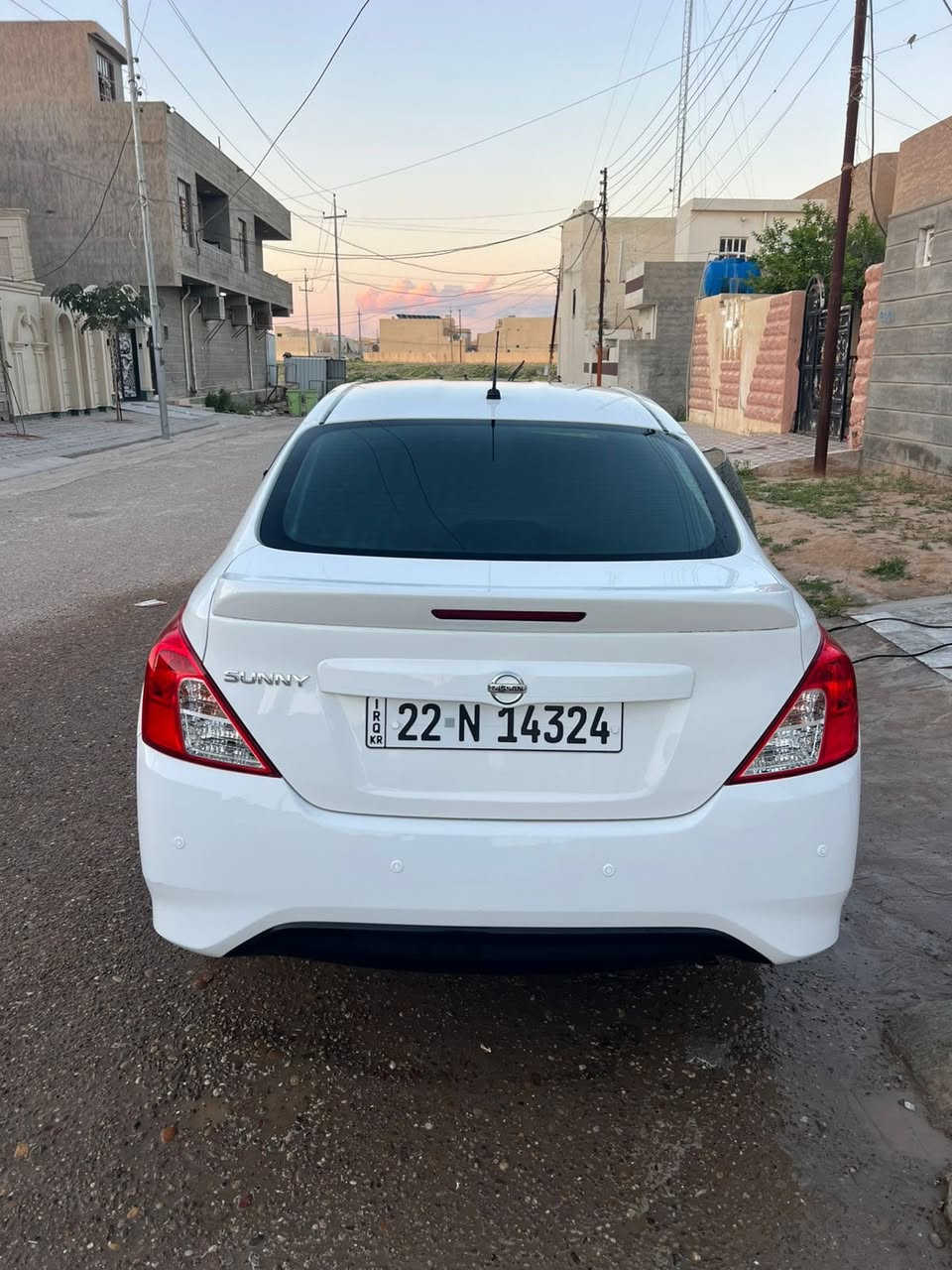 نيسان صني هندي ٢٠٢٥
ماشيه ٢٥ الف وقابل لزياده
مكفوله كفاله عامه 
رقم اربيل شرط التحويل 
اربعه جام كهرباء
كامره وحسسات خلفيه
تحكم ستيرن
باقي المواصفات معرفه
السعر129
مكان السياره صلاح الدين تكريت


**إذا كنت صاحب هذا الإعلان وتريد حذفه لأي سبب، رجاءا أرسل رسالة إلى الدعم الفني**