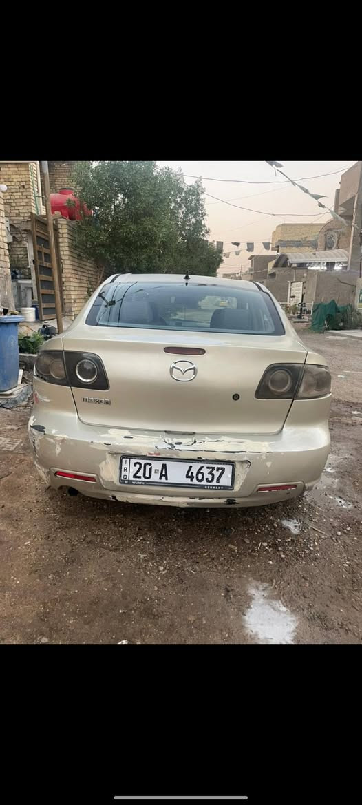مازدا زوم 3 موديل 2007 للبيع السياره خير من الله مكينه وكير جدد كير اوتماتيك وارد خليجي سياره حلوه ورزنه كهربائيات كلها جديده وشغاله باتري جديد لايت زنون تايرات جدد سنويه جديده وهزه جديده السياره رقم ديالى بسمي تحويل ثاني يوم داخل جديد بلادي السياره جارده يرادلهة فقط رشه صبغ لونهة شمباني 
السعر 50 
مكان السياره بغداد تقاطع درويش السيديه
***********
