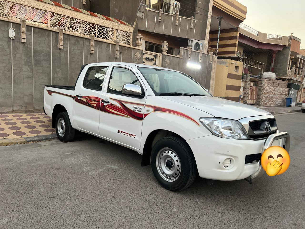 السلام عليكم
هايلوكس 2009 كفاله عامه گير عادي  محرك مامفتوح ع وضع شركه لا تنقيص لا تبخير تخم  رقم اربيل دولي بسمي تحويل ثاني يوم تحويل ثاني يوم للاستفسار *********** مكاني بغداد
