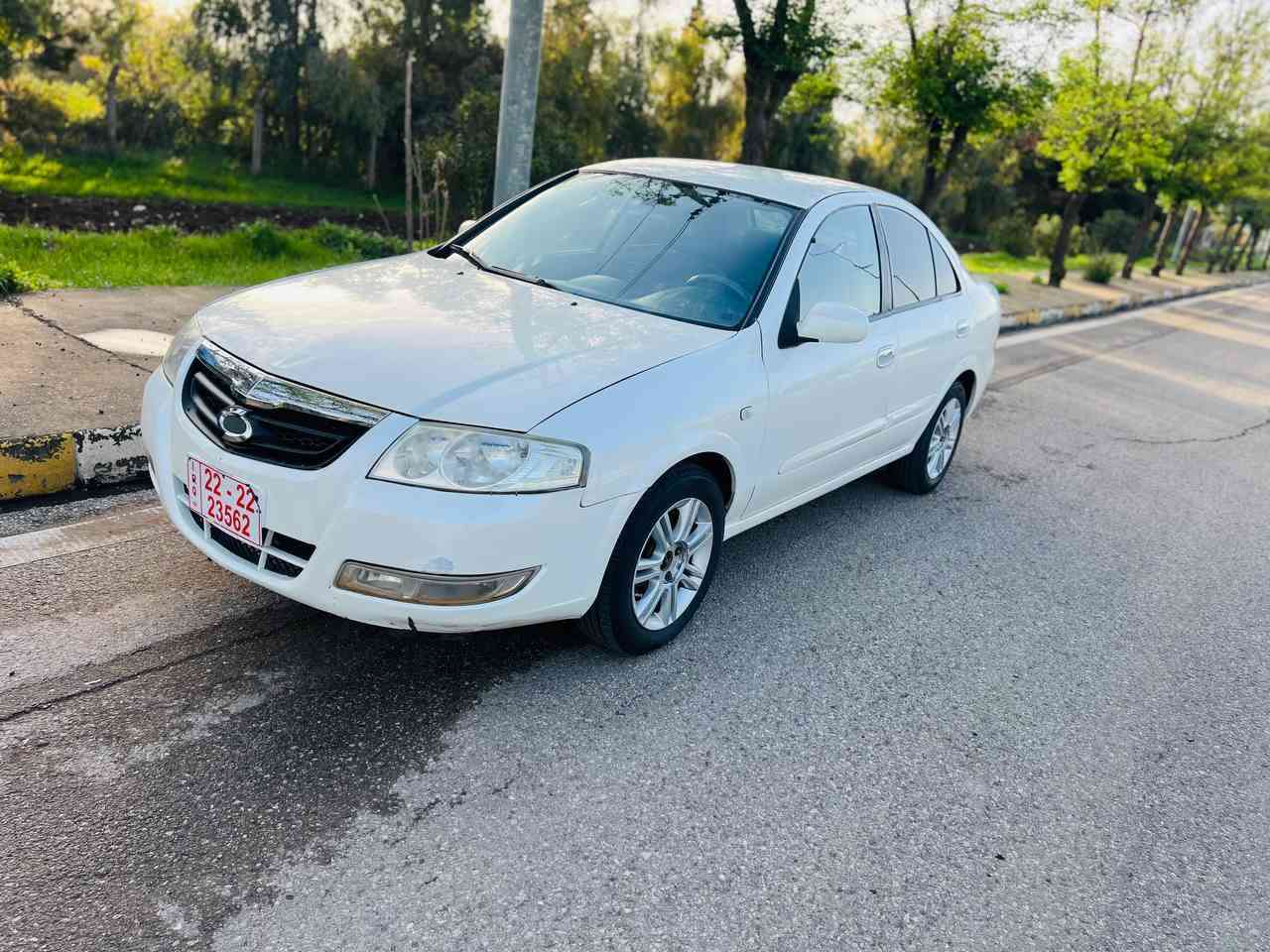 سەنی سامسۆنگ 2007..45گەڵا
کۆدی بۆ نەکراوە بێ کۆدە
ئاوێنە شەفت و هیتەر 
سوکان ڤۆلیۆم ..کۆنتڕۆڵ
چوار تایەی تازە
تەبرید لەمس..تبرید سارد و گەرم بەشەرت
گێڕ و مەکینە و سەقف و گەڤەر گۆڕاو بەشەرت
تەقە و ڕەقەی نییە مەسرەف کراوە
125هەزار ڕۆشتوە ..پێشەوەی دەعمێکی هەیە
موشتەریت تەلەفون بکە جوابی کۆمنت نادەمەوە
(***********)  ڤایبەر و وەتس ئەپ
