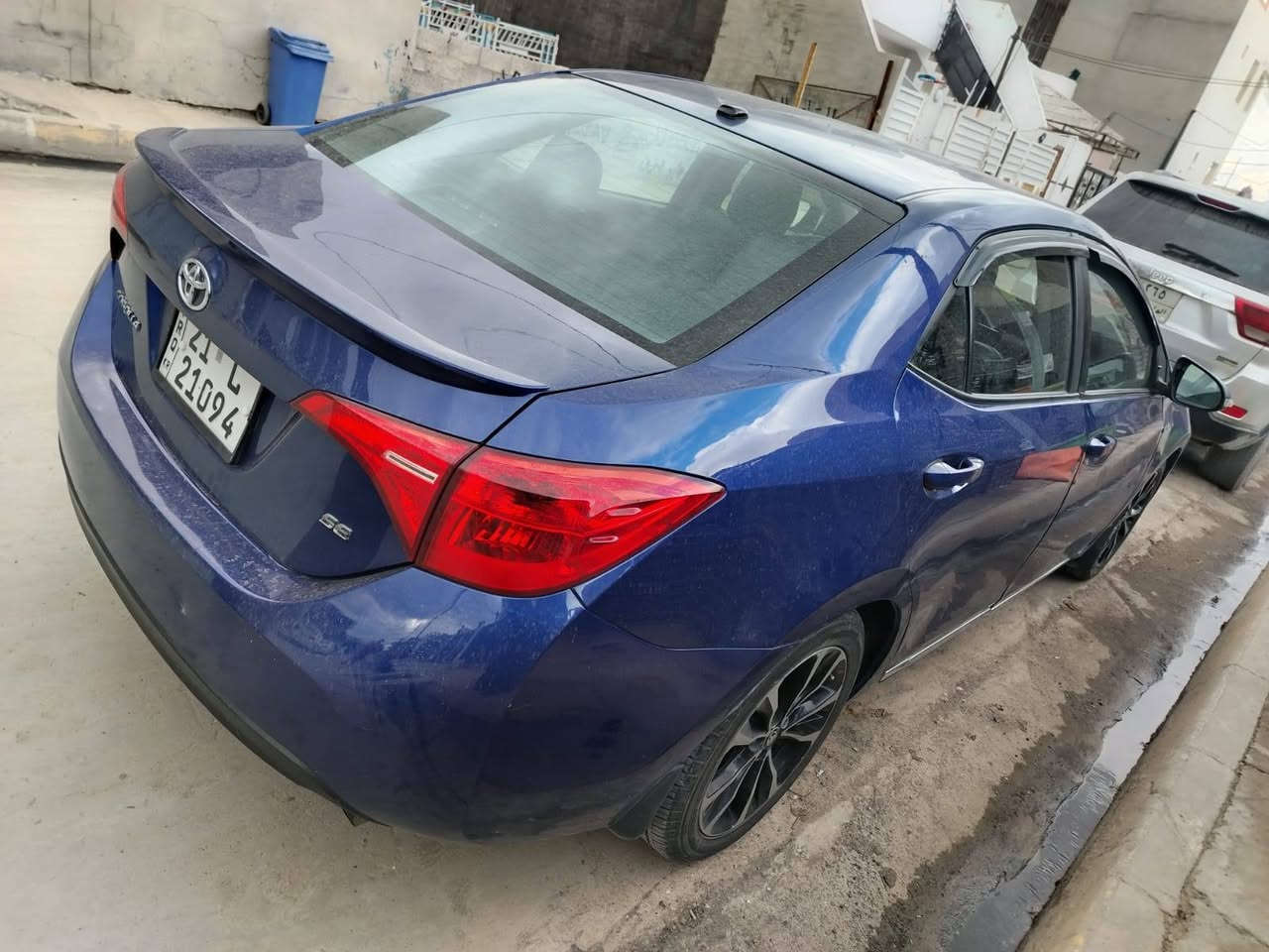 كورلا موديل 2017 لون ازرق الضرر جامرلغ السكن بارد بدون تبديل رقم سليمانية بجم كبس جنط كبس بدون شواصي السعر ١٣٥ اوبية مجال /***********
