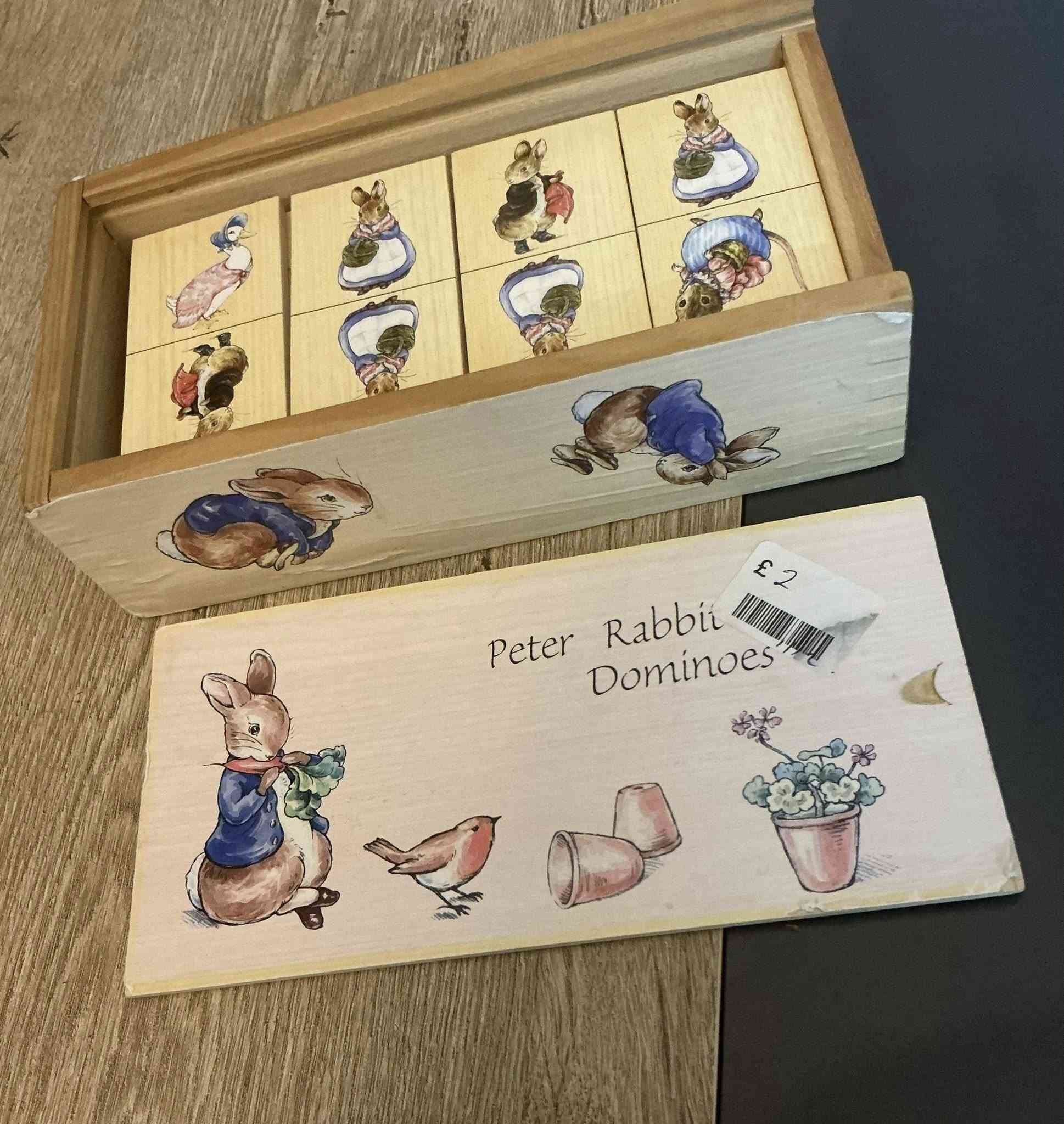 دومينو خشب للآطفال ، اصدار قديم (جديد غير مستخدم)
🍓السعر (3) الف دينار ..
💥ماركة شخصية الارنب بيتر 
💥العدد (28) قطعه ..

#دومنة #دومنه_اطفال #العاب_اوربيه #العاب_خشبيه #خشبيات #جيل_القديم #العاب #انتيكه #انتيكة_خشب


**إذا كنت صاحب هذا الإعلان وتريد حذفه لأي سبب، رجاءا أرسل رسالة إلى الدعم الفني**