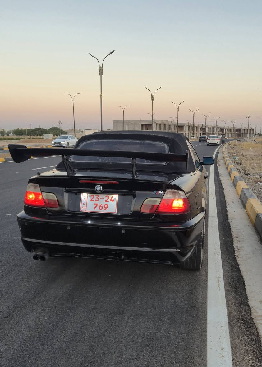 ئەم سەیارە بۆ فرۆشتن
Bmw e46 2002 convertble m package ll

دوو درگای سەقف کەشفە 
٤ نەفەرە بە سایەقەوە
مەکینە 25 سقەر دەبڵ دیجیتاڵ
سەیارەکە کۆدە بە ناوی خۆمەوەیە 

تەبرید سارد و گەرم لەگەڵ سوج 
کۆشن کارەبا کۆشن خەزن کۆشنی M بيلادە

سەیارەکە زۆر جوانە و عەزێت نەدراوە مەسروفی باشیشی تێ کراوە

سەماعە سیستەم هارمانە بیلاد

شاشە بیلاد e46 كارپلەی 
گێر عادی 

تاقم پلاک 
تاقم نۆزڵ بە شمشاڵەوە
تاقمی تایە
هەموو لۆکم خستۆتە سەری

سوکان m3 مۆدێل بەرزی لەسەرە فۆلێۆم و هەمووی ئیش دەکات
دەبڵ و سەدری دواوە تازەم خستۆتە سەر

سەیارەکە بێ عەیبە و کەم مەسرەفە زۆر جوان ماوەتەوە 

کێ حەزی لێ بوو خزمەتی دەکەم  تەلەفون کات وەتسئاپیشی لەسەرە جوابی کۆمێنت نادەم لە کەلارم
***********

تکایە گەر مووشتەری نیت سەرمان مەیەشێنەو ماڵەکە سوک مەکە  لەگەڵ ڕێزدا.
