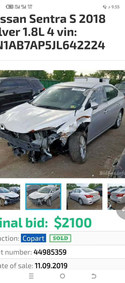 نيسان سنترى 2018 امريكي
محرك 1800
رقم بغداد حره تحويل مباشر
بيهه 3 قطع من ضمنهن باب تبديل
حادثهه موضح بالصوره 
محرك + كير بشرط
السعر 110 بيهه مجال قليل او مراوس حسب القناعه
غير متواجد فيس

*********** اتصال او واتساب
