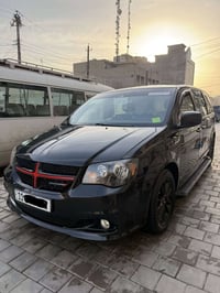 دوج كرفان 2019 فئه  SXT وارد امريكي حادثهه جاملغ صفحه اليسره والبنيد ف...