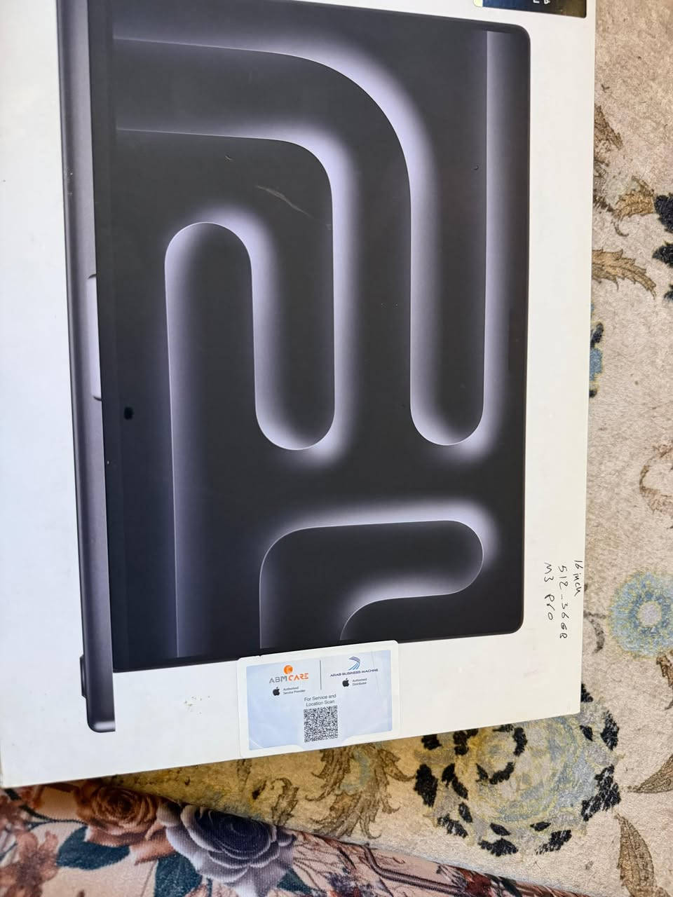 سلام عليكم .
ماك بوك m3 برو 
حجم 16 
36/512
CPU 12. / GPU 18
مشحونه فقط 3 مرات 
جديده غير مستخدمه 
ضمان وكاله ABM


**إذا كنت صاحب هذا الإعلان وتريد حذفه لأي سبب، رجاءا أرسل رسالة إلى الدعم الفني**