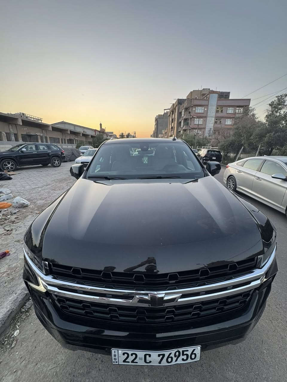 السلام عليكم للبيع تاهو خليجي وكاله المنصور
موديل LS PLUS 2022
مكفول كفالة عامه فقط الداعميه الخلفيه بيها صبغ قليل 
السياره مغلفه PPF
ثلاجة
تشغيل عن بعد
رادار امامي وخلفي وجانبي 360 درجة
نقط عمياء 
هاندبريك بصمة
كامرة 
شاشة انظمة كار بلي واندوريد 
مانع تصادم
تحديد مسار 
داتا شو تنبيه عند الاقتراب من اي شي 
لدد امامي وخلفي 
ويل حجم 22
باقي مواصفات التاهو معروفة
ماشية 78 الف جديدة بمعنى الكلمة
الرقم اربيل باسمي شرط التحويل 
السعر : 40.000$ وبيها مجال 
للاستفسار ***********📞
